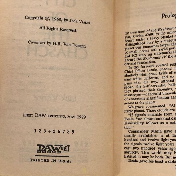 Lot 15 Vintage JACK VANCE Paperback Books Retro PB Readers Sci Fi Scifi - Picture 8 of 16